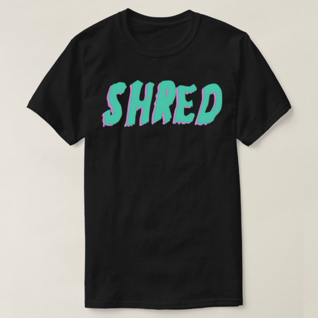 SHRED T-Shirt (Design vorne)