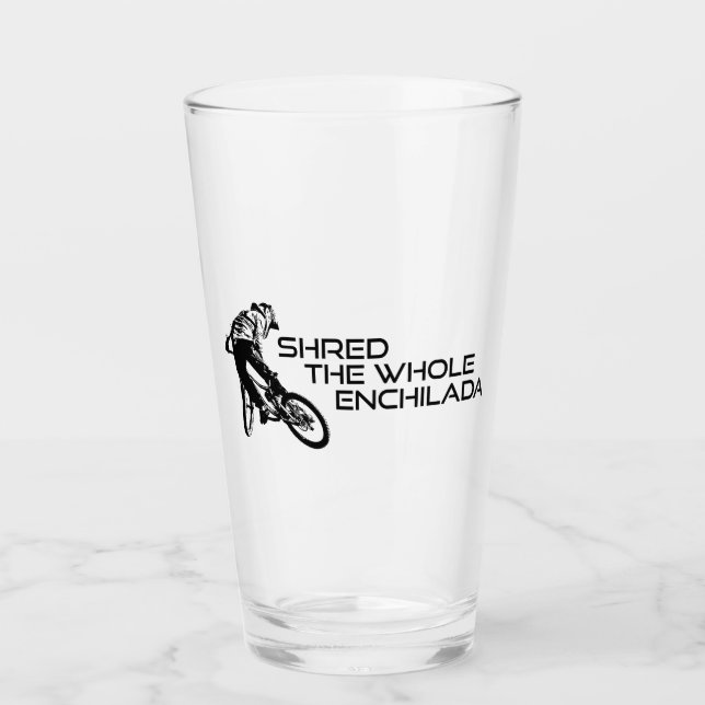 Shred The Whole Enchilada Moab Utah Glas (Vorderseite)