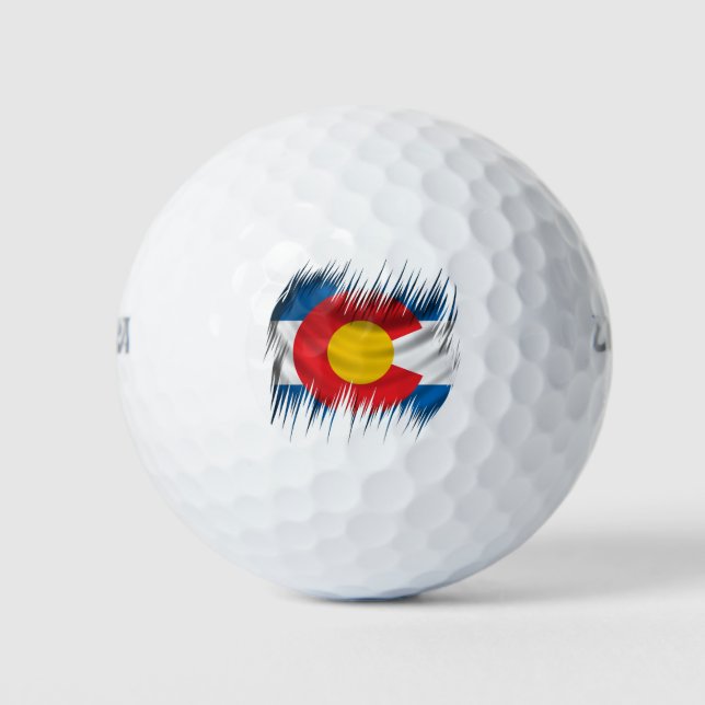 Shredded Colorado Golfball (Vorderseite)