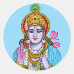 Shree Krishna Aufkleber