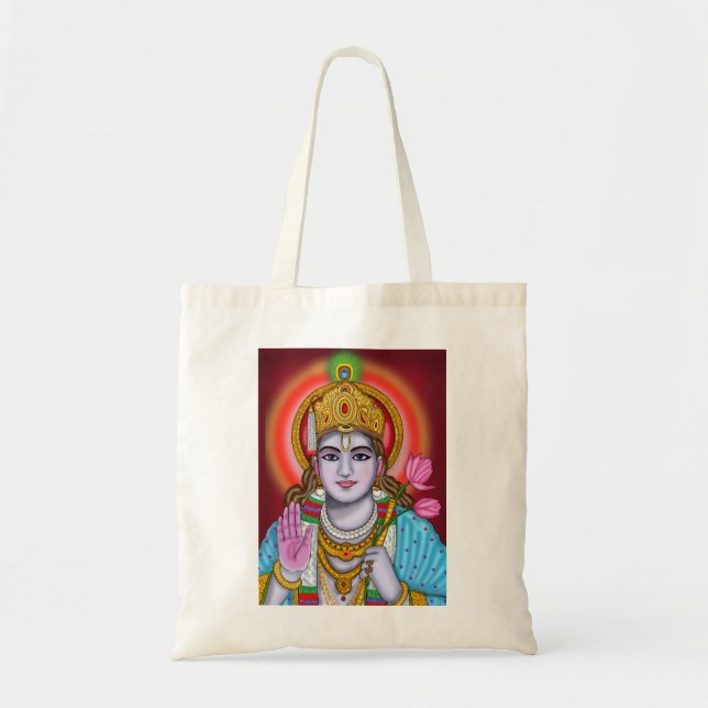 Shree Krishna-Taschentuch Tragetasche (Vorne)