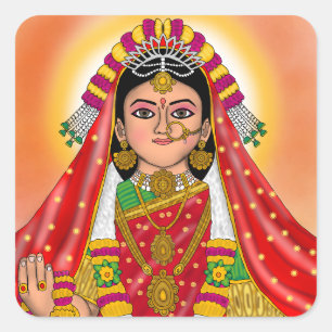 Shree Radha Aufkleber