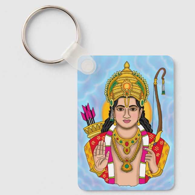 Shree Ram Schlüsselanhänger (Vorderseite)