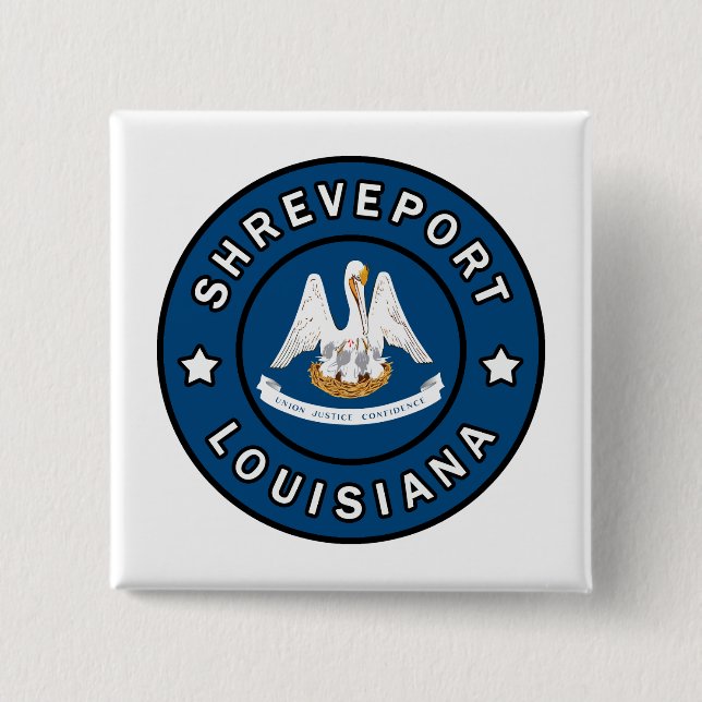 Shrepport Louisiana Button (Vorderseite)