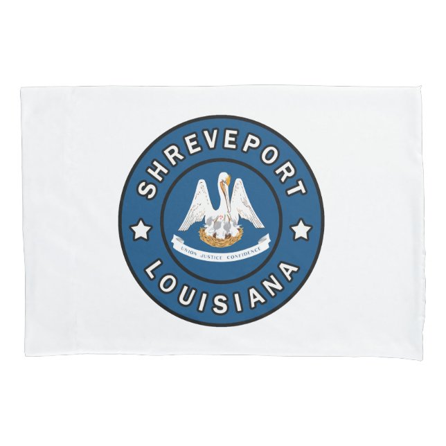 Shrepport Louisiana Kissenbezug (Vorderseite)