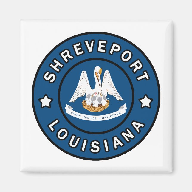 Shrepport Louisiana Magnet (Vorne)