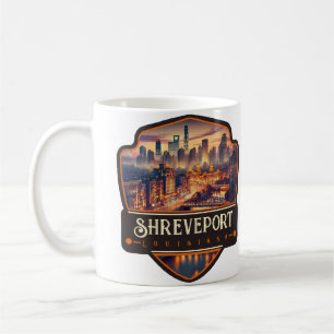 Shrepport, Louisiana VINTAG Kaffeetasse