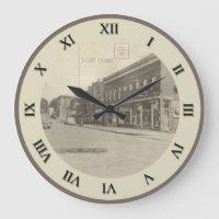 Shreve Ohio Post Card Clock - Market Street