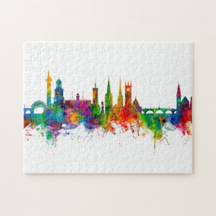 Shrewsbury England Skyline
