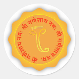 Shri ganeshay namah Aufkleber