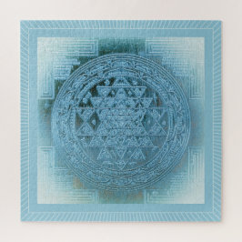 Shri Yantra Mandala: Vintages Aqua