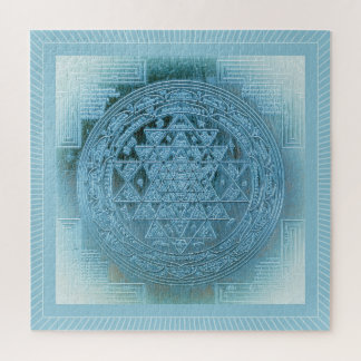 Shri Yantra Mandala: Vintages Aqua