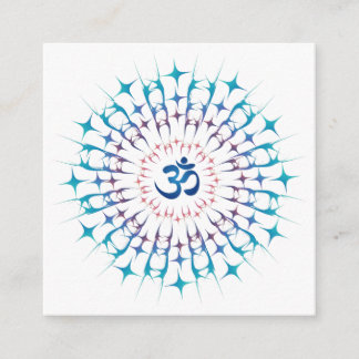 Shri Yantra oder Sri Chakra - Glühende Energie Begleitkarte
