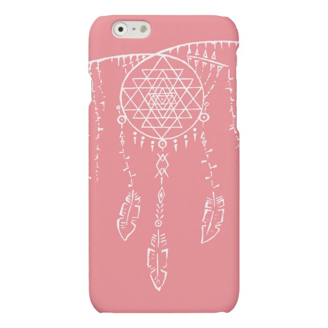 Shri Yantra/Traumfänger Iphone 6 Plusfall Hülle (Rückseite)