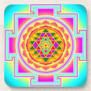 Shri yantra Untersetzer