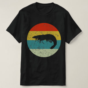 Shrimp Retro Vintage Silhouette 70er T-Shirt