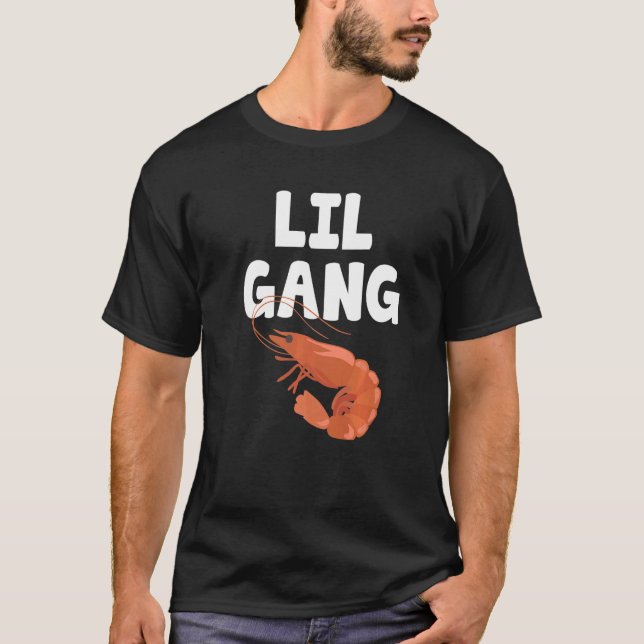Shrimp Seafood Fanatic Crayfish Shrimp Eating Lo T-Shirt (Vorderseite)