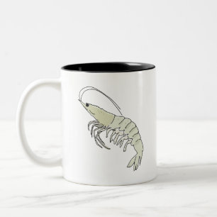 Shrimp Shrimp Zweifarbige Tasse