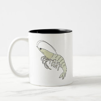Shrimp Shrimp Zweifarbige Tasse
