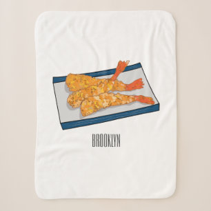 Shrimp tempura Cartoon Illustration Sherpadecke