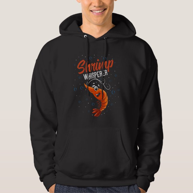 Shrimp Whisperer Hoodie (Vorderseite)