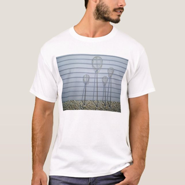 Shrimping Netze T-Shirt (Vorderseite)