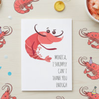 Shrimply kann dir nicht genug Shrimp danken