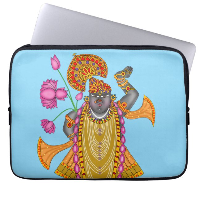 Shrinath Ji  Laptopschutzhülle (Vorderseite)