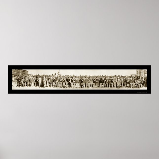 Shriner Beauty Parade Foto 1925 Poster (Vorne)