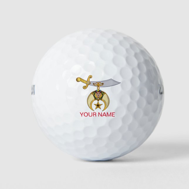 SHRINER GOLFBALL (Vorderseite)