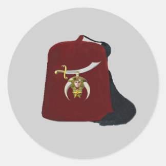 Shriners Edition Runder Aufkleber