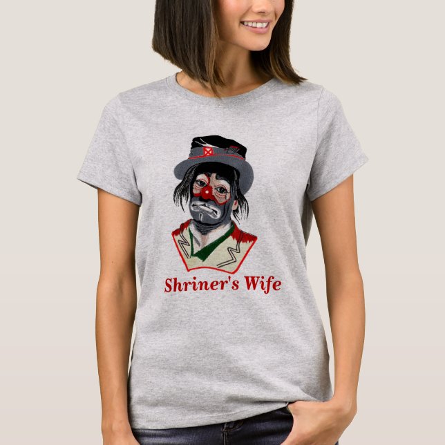Shriners Ehefrau T-Shirt (Vorderseite)