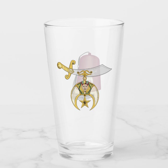 Shriners Glas (Vorderseite)