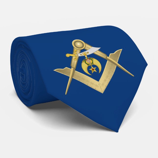 Shriners Masonic Krawatte (Gerollt)