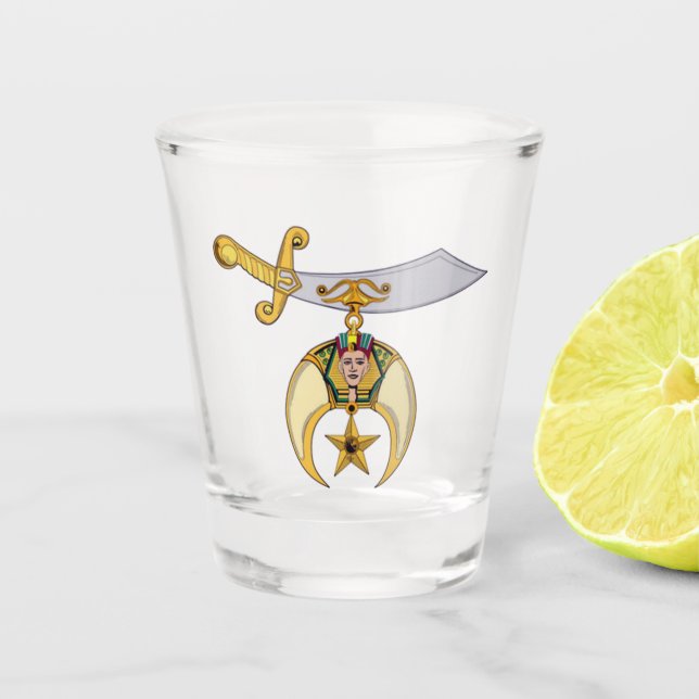 SHRINERS SCHNAPSGLAS (Vorderseite)