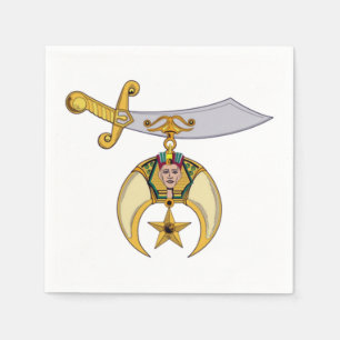 Shriners Serviette