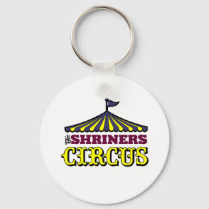 Shriners Zirkus Schlüsselanhänger