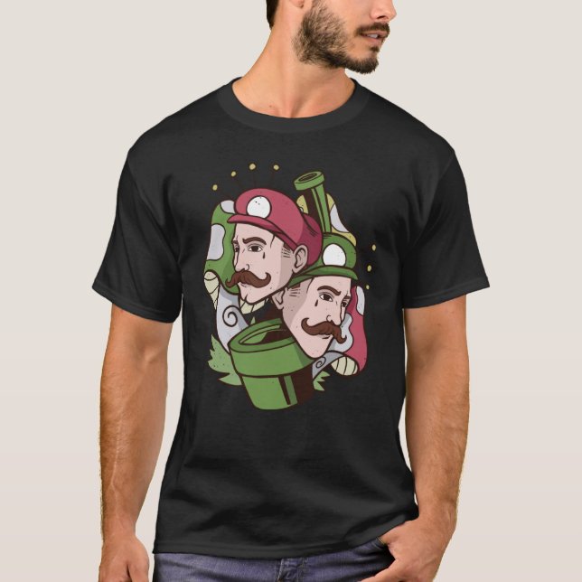 Shroom Typs Psychadelic Tripping Legalize Magic T-Shirt (Vorderseite)