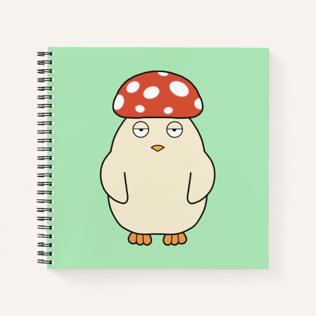 Shroompey Chick Notizbuch (Vorderseite)