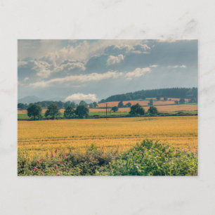 Shropshire Landschaft Wolken Postkarte