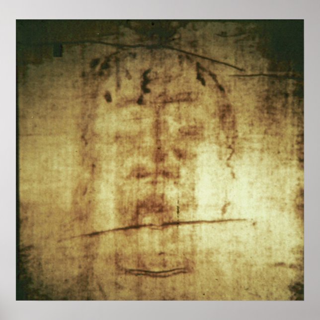 Shroud of Turin, Face View Poster (Vorne)