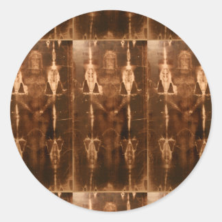 SHROUD OF TURIN RUNDER AUFKLEBER