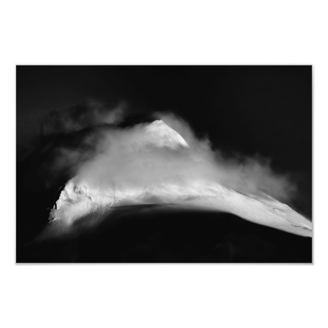 Shrouded Baird Peak Fotodruck (Vorne)