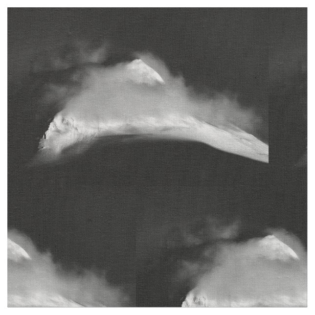 Shrouded Baird Peak Stoff (Nahaufnahme)