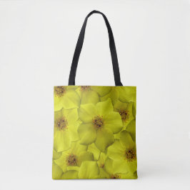 Shrubby Cinquefoil Nahtloses Muster Tasche