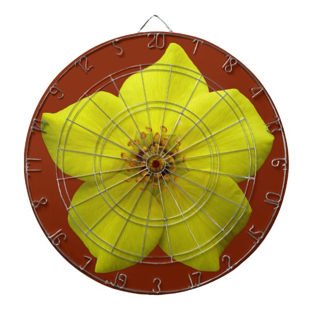 Shrubby Cinquefolie #1 Dartscheibe (vorne)