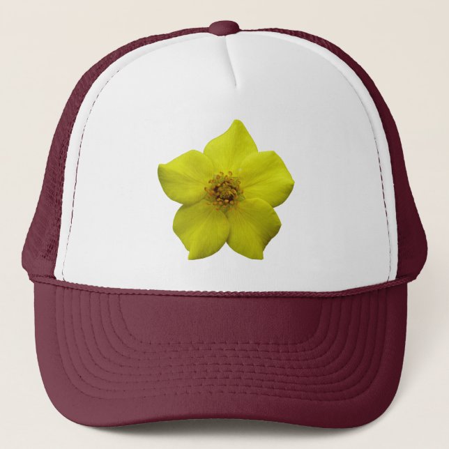 Shrubby Cinquefolie #1 Truckerkappe (Vorderseite)