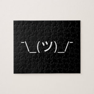 Shrug Emoticon Ø\_(ツ_/ Ø Japanisch Kaomoji