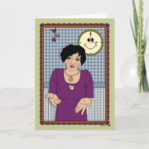 Shrug es Off_A_Greeting Karte