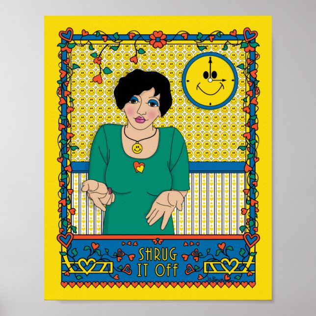 Shrug It Off_B_8x10 Poster (Vorne)